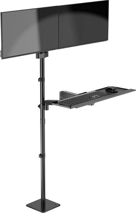 Produktbild myWall My Wall Mobiler Sitz-/Steh-PC-Arbeitsplatz (31.89")