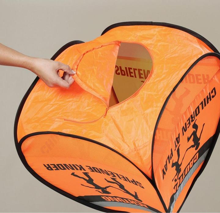 Image du produit Reer Panneau d'avertissement routier en 3D