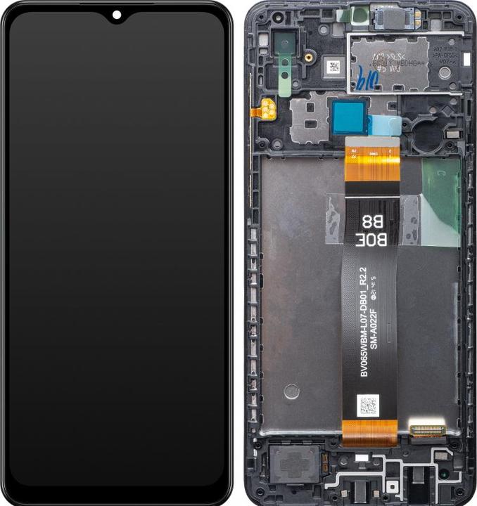 Actual product image Samsung Display Unit für Galaxy A02 A022, Schwarz (Display)