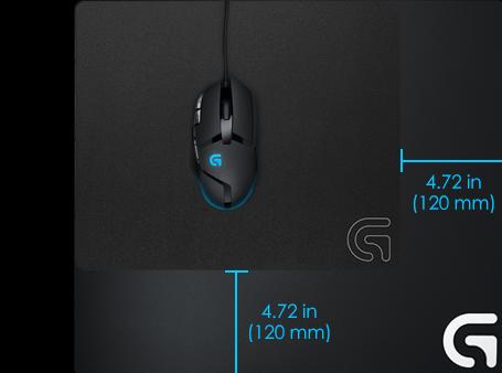 Produktbild Logitech G G640 Cloth Gaming Mouse Pad (L)