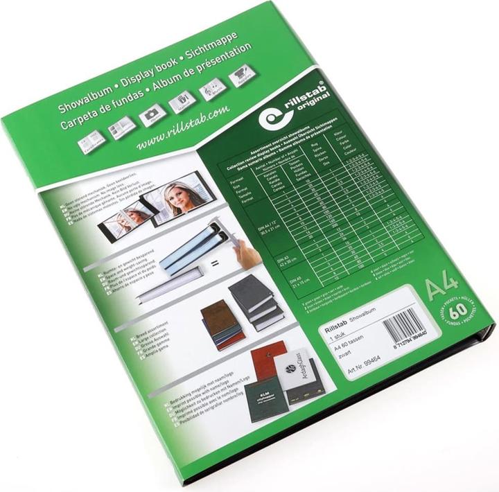 Produktbild Rillstab Sichtbuch (A4, 1 x)