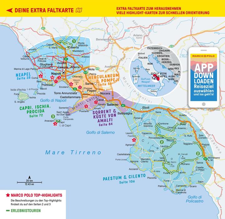 Immagine prodotto Reiseführer Golf von Neapel, Amalfi, Ischia, Capri, Pompeji, Cilento (Tedesco, Bettina Dürr, Stefanie Sonnentag, 2023)