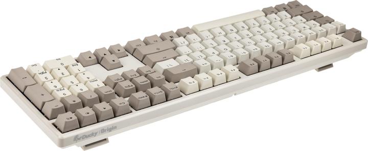 Image du produit Ducky Clavier de jeu Origin Vintage, Cherry MX-Speed-Silver (US) (US, Filaire)