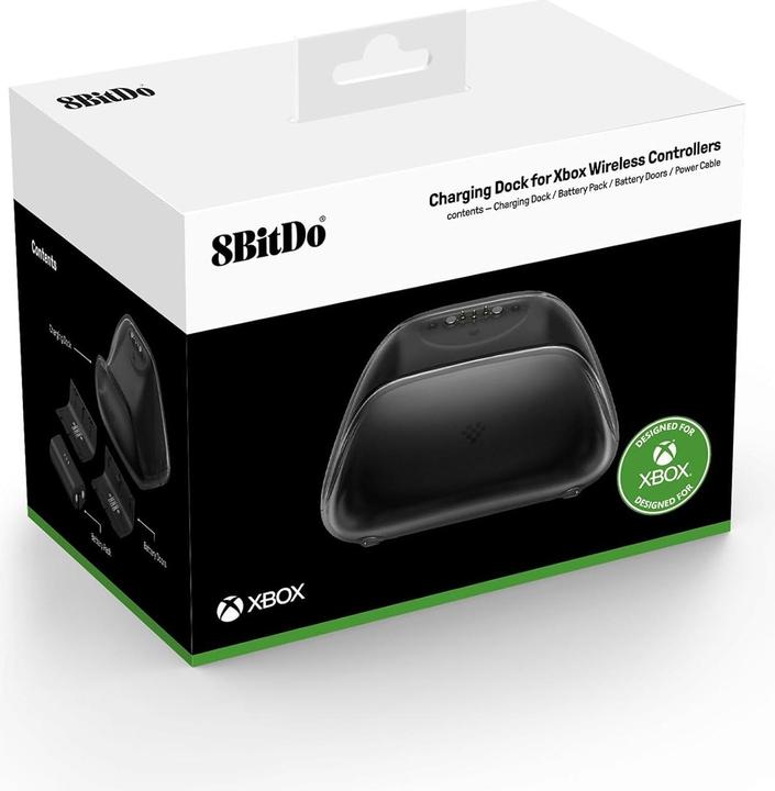 Actual product image 8bitdo Charging Dock for Xbox Wireless Controllers, Xbox Charging Station with Magnetic Secure Charg (Xbox Series X)