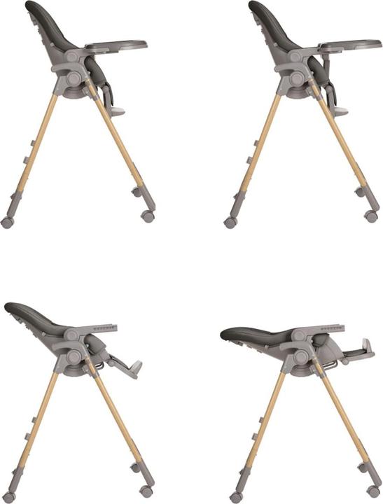 Actual product image Kikkaboo Highchair Olive wheels (Highchair)