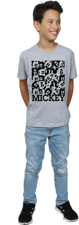 Immagine prodotto Disney Mickey Mouse Grid Maglietta Ragazzi (128)