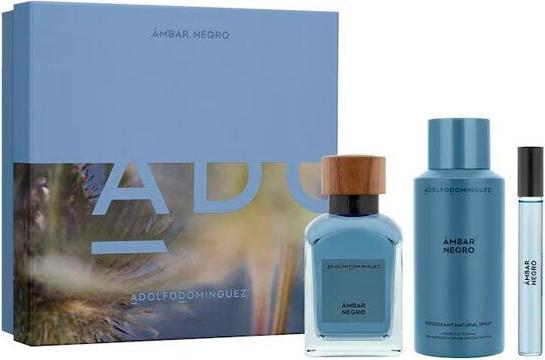 Actual product image Adolfo Dominguez A.D. AGUA FRESCA AMBAR NEGRO EDP SPRAY 120 ML NAV24 SETS (Eau de parfum, 120 ml)
