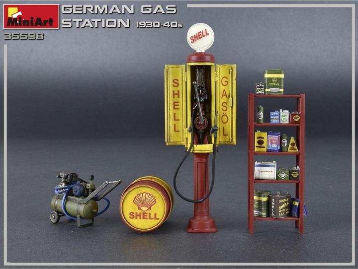 Produktbild Mini art German Gas Station 1930-40s
