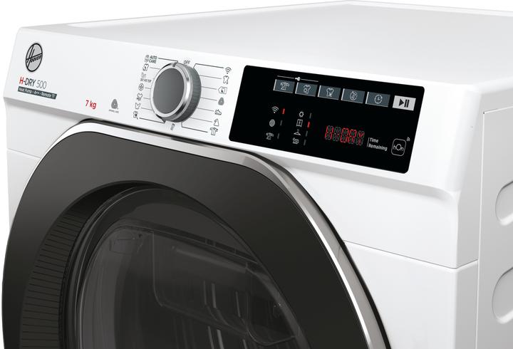 Produktbild Hoover ND4 H7A2TCBEX-S Wäschetrockner Kostenlose Installation Frontlader 7 kg A++ Weiss (7 kg, Links)