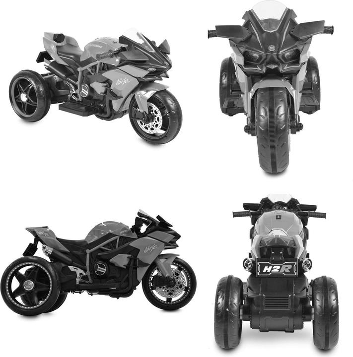 Actual product image Moni Kids motorbike Ninja three wheels (12 V)