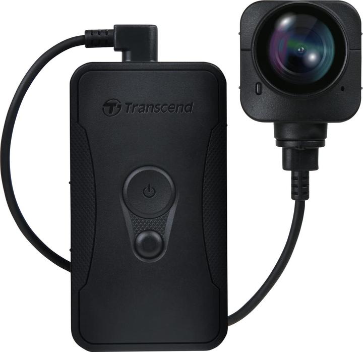 Transcend DrivePro Body 70 (Akku, Eingebautes Display, Bluetooth, WLAN, Nachtsicht, GPS-Empfänger, Eingebautes Mikrofon, QHD)
