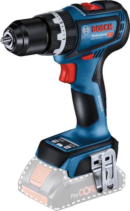 Bosch Professional GSB 18V-90 C (Rechargeable battery operated)