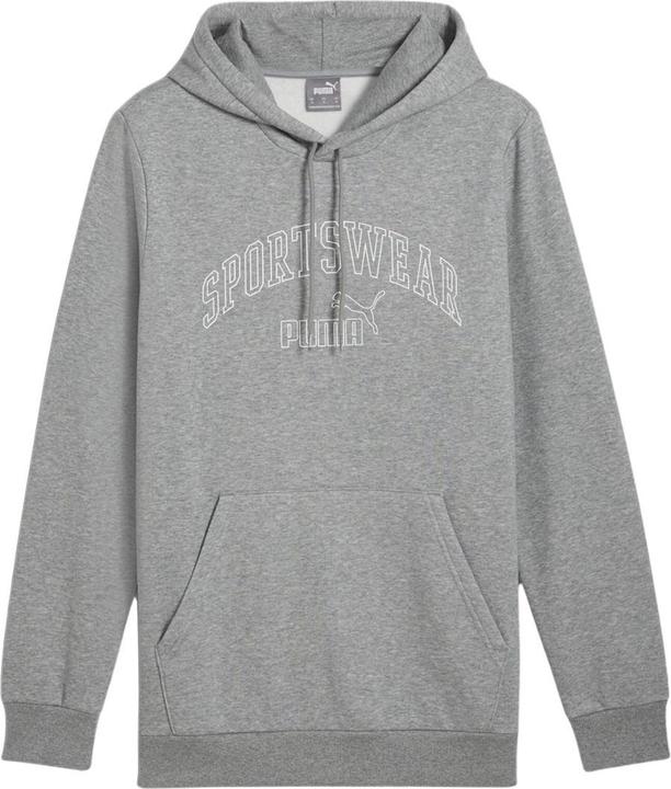 Puma Bluza męska Ess+ Logo LAB Gradient Hoodie FL szara 681775 03 M (M)
