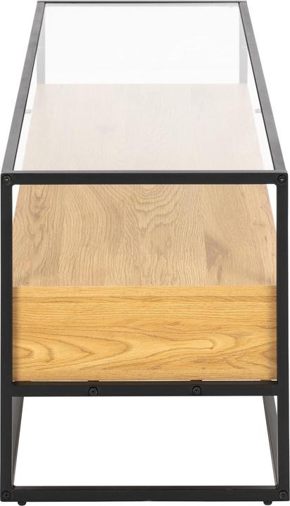 Actual product image AC Design Randolf console table 120 cm x 40 cm, nature/black