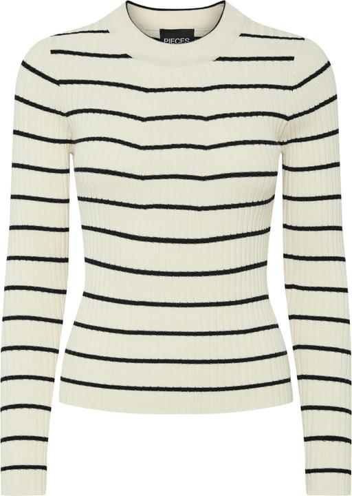 Pieces Pccrista Ls O-Neck Knit Noos Bc
