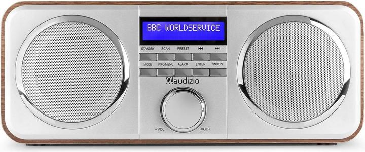 Produktbild Audizio Novara Silber (FM, DAB+)