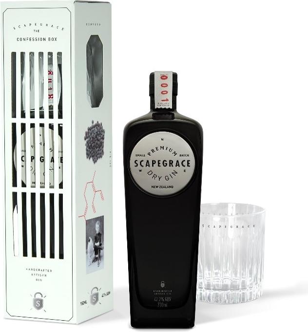 Actual product image Scapegrace Gin Dry Gin (1 x 70 cl)
