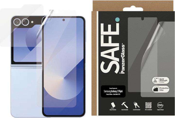 PanzerGlass Safe. (1 Pezzo/i, Samsung Galaxy Z Flip6)