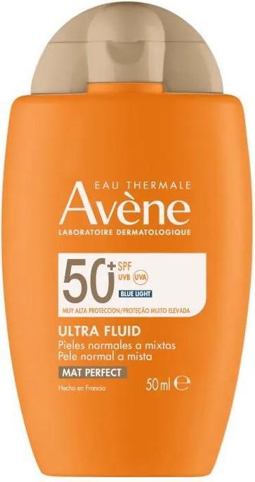 Actual product image Avène Mat Perfect Fluid with Color SPF 50+ (SPF 50+, 50 ml)