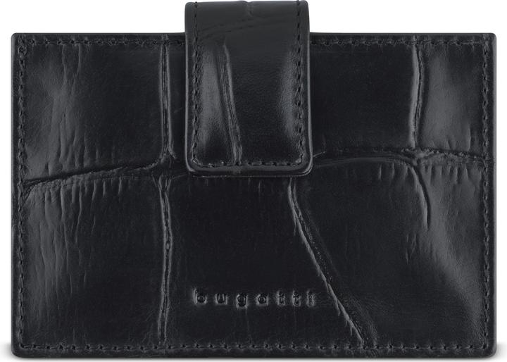 Bugatti Nevio Kreditkartenetui RFID Schutz Leder 11 cm