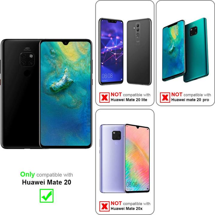Image du produit Cadorabo Coque pour Huawei MATE 20 universel avec Clip (Mate 20)