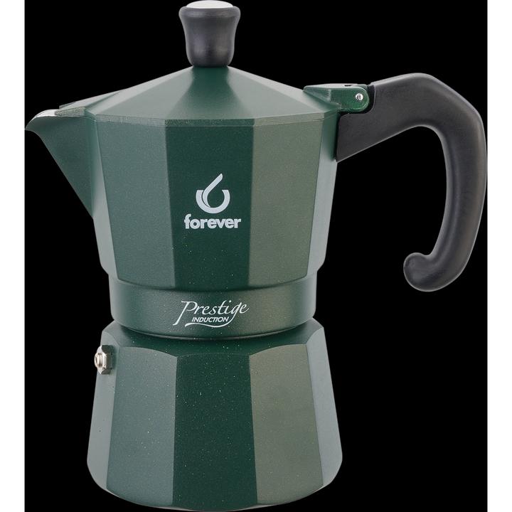 Produktbild Forever Kaffeezubereiter Moka Prestige Induktion 3 Tassen (3 T.)