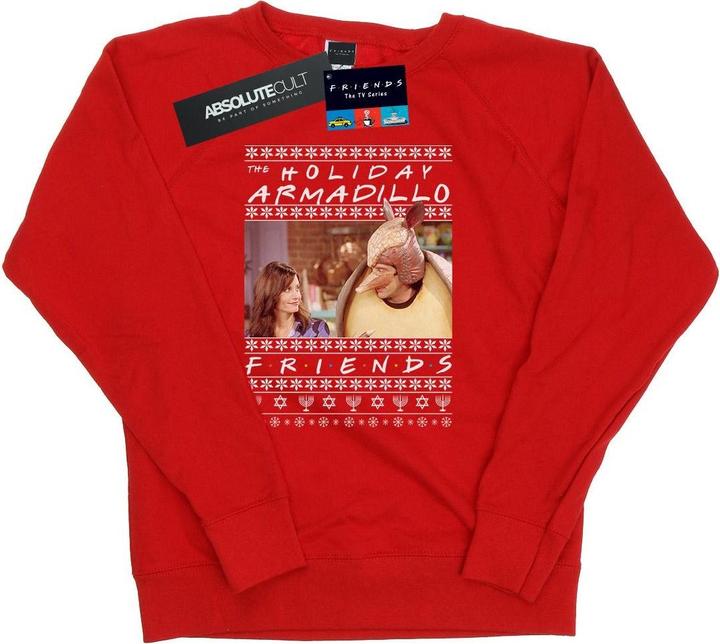 Friends Fair Isle Holiday Armadillo Sweatshirt (XXL)
