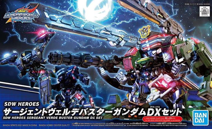 Image du produit Bandai Sdw Heroes Sergeant Verde Buster Gundam Dx Set