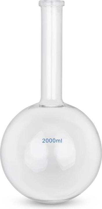 Actual product image Steinberg Standing flask Standing flask 2000 ml long neck Borosilicate glass 3.3 up to 160 °C