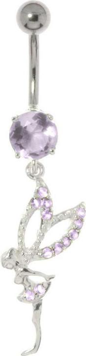 Bijouteria Bauchpiercing (Edelstahl, Silber 925, Zirkonia)