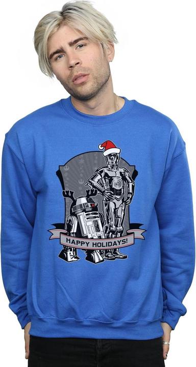Image du produit Star Wars - Sweat C-3PO AND R2-D2 CHRISTMAS HOLIDAYS - Homme (M)