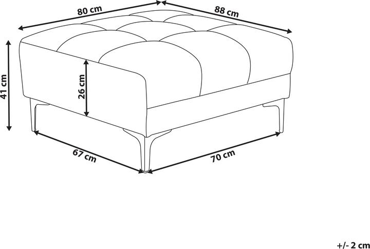Actual product image Beliani Alnes