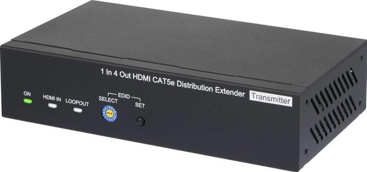 Image du produit SpeaKa Professional SPEAKA Extender Kit HDMI 1 x 4 via câble réseau (Rallonge)