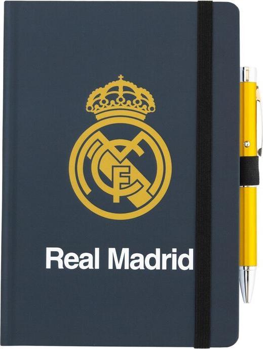 Produktbild Real Madrid A5 premium notebook + projector pen (A5, Speziallineatur, Harter Einband)