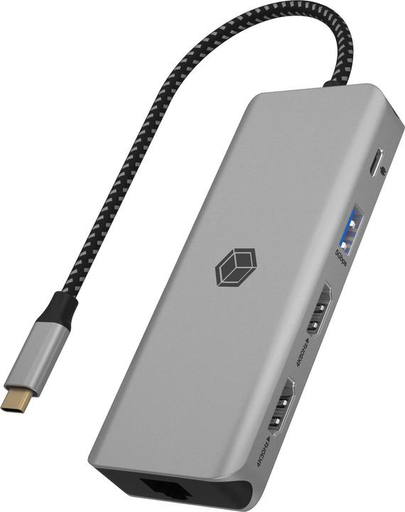 Produktbild Icy Box IB-DK4012-CPD (USB-C, 3 Ports)
