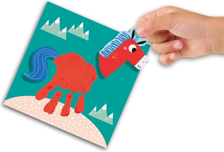 Image du produit Ses My First - Peinture au doigt empreinte de main animaux