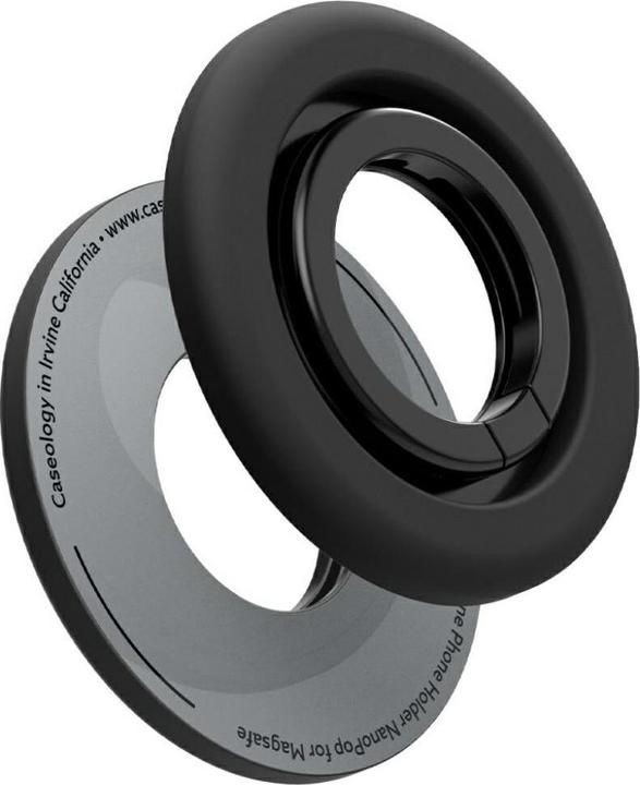 Actual product image Spigen - Phone Ring Nano Pop MagSafe - Black Sesame