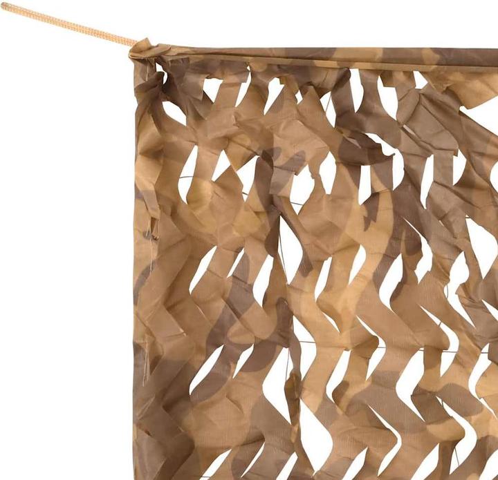 Produktbild VidaXL Tarnnetz mit Aufbewahrungstasche 753x199 cm Sandfarbe