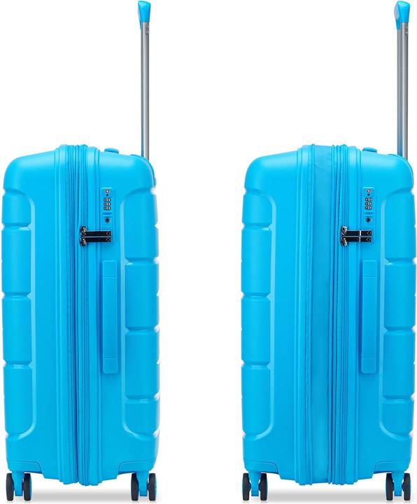 Actual product image Modo by Roncato Starlight 3.0 4 Rollen Kofferset 3-teilig mit Dehnfalte (219 l, XL (from 140l))