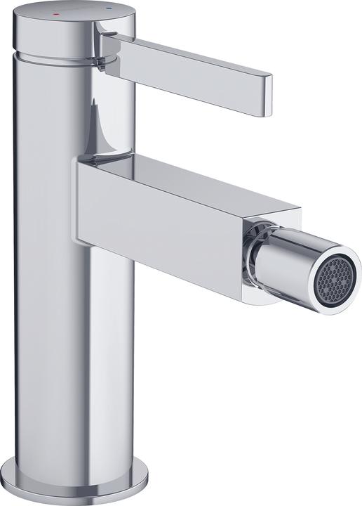 Produktbild hansgrohe Finoris Einhebel-Bidetmischer mit Push-Open Ablaufgarnitur (chrom)