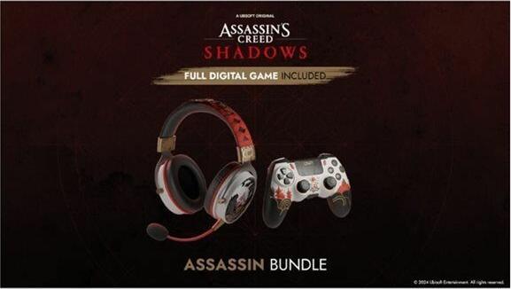 Produktbild Lexip X UBISOFT Assassins Creed Shadows ASSASSIN Box PC Game Headset Controller (PC, Android, Switch, PS4)