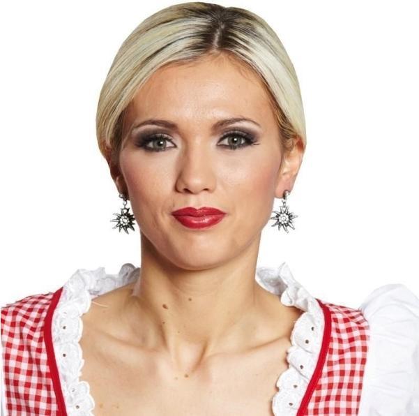 Image du produit Rubies Boucles d'oreilles edelweiss