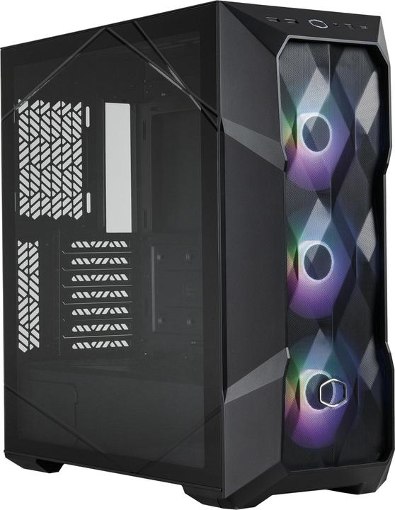 Actual product image Cooler Master Go CoolerMaster MasterBox TD500 ARGB V2 Black (Mini-ITX, ATX, SSI CEB)