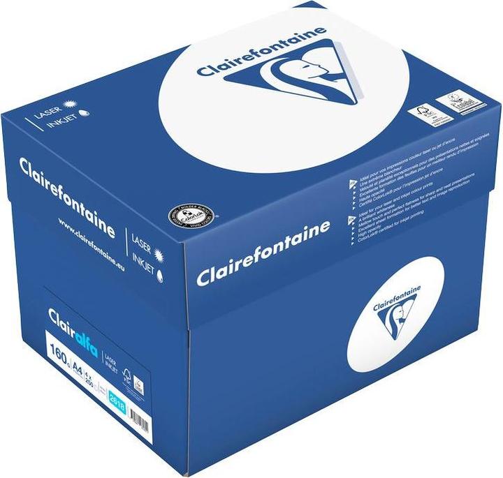 Produktbild Clairefontaine Clairalfa (160 g/m², 250 x, A4)