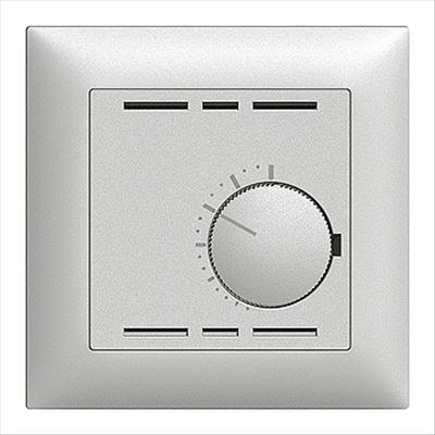 Produktbild Feller Raumthermostat ohne Schalter silver