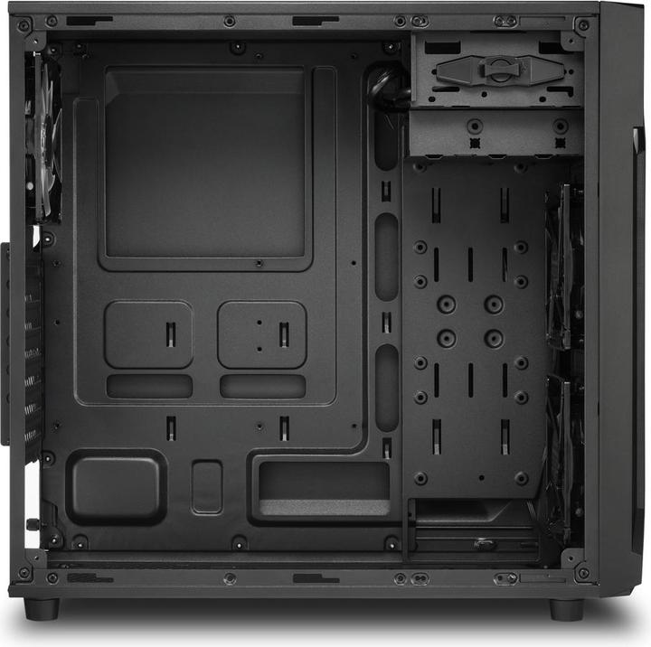 Actual product image Sharkoon VG6-W Red (ATX)