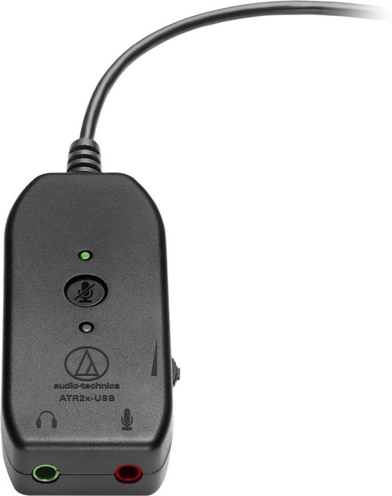 Produktbild Audio-Technica AudioT ATR2x-USB Adapter 3,5 to USB-C bk 3.5mm to USB Digital Audio Adapter (Analog -> Digital)