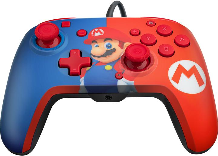 Actual product image PDP Faceoff Deluxe + Audio Mario (Switch)