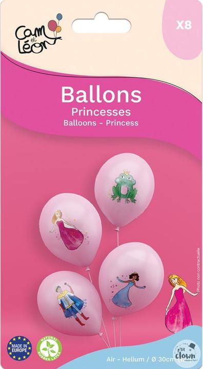 Produktbild P'tit Clown Luftballons Disney Princess (6.80 x)
