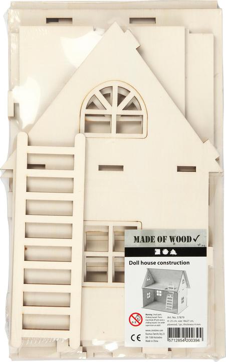Actual product image Creativ Company doll's house to assemble